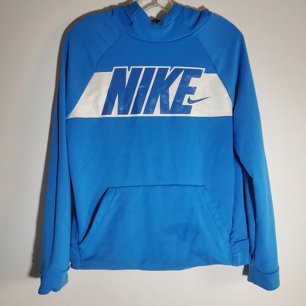 Blue Nike Dri-Fit Hoodie